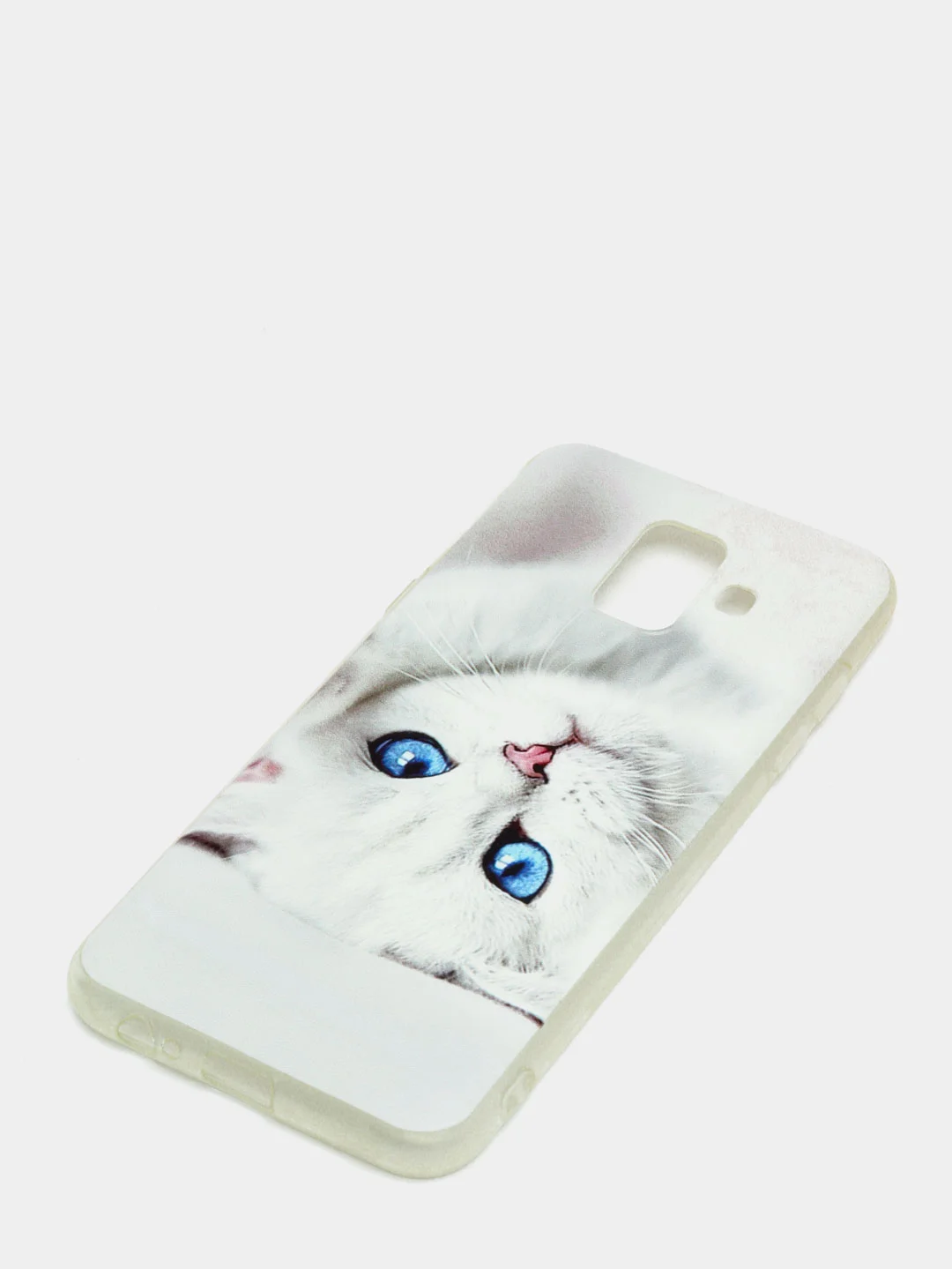 Белый чехол  SAMSUNG A6 2018