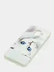 Белый чехол  SAMSUNG A6 2018