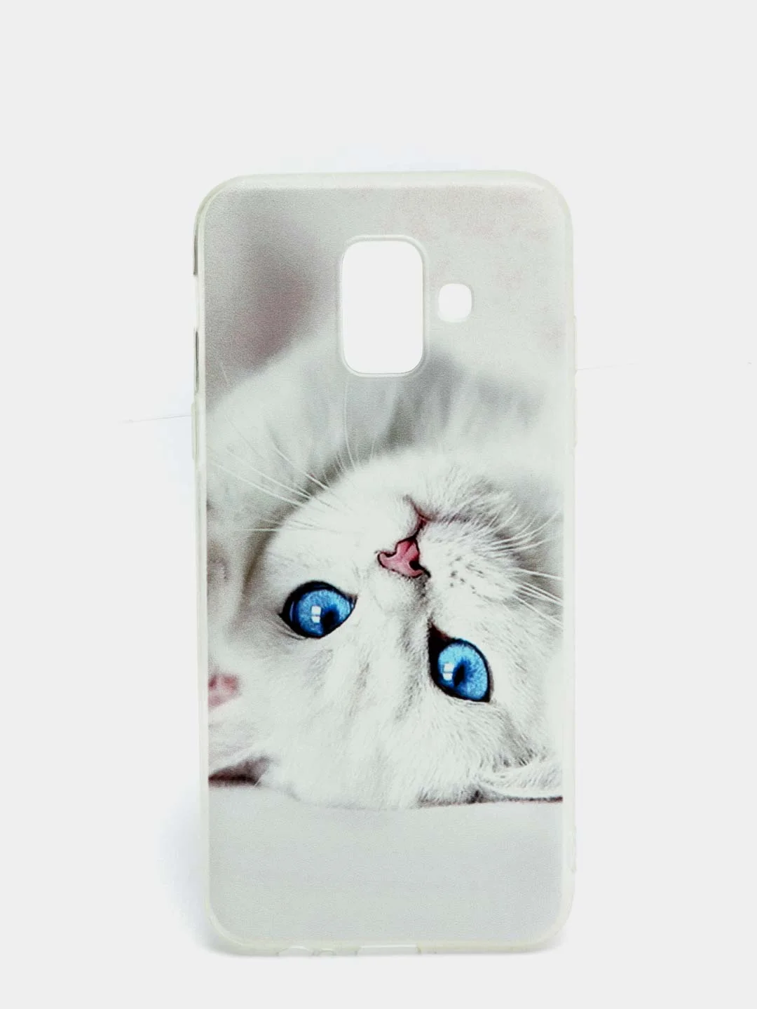 Белый чехол  SAMSUNG A6 2018