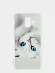 Белый чехол  SAMSUNG A6 2018