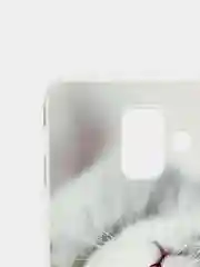 Белый чехол  SAMSUNG A6 2018