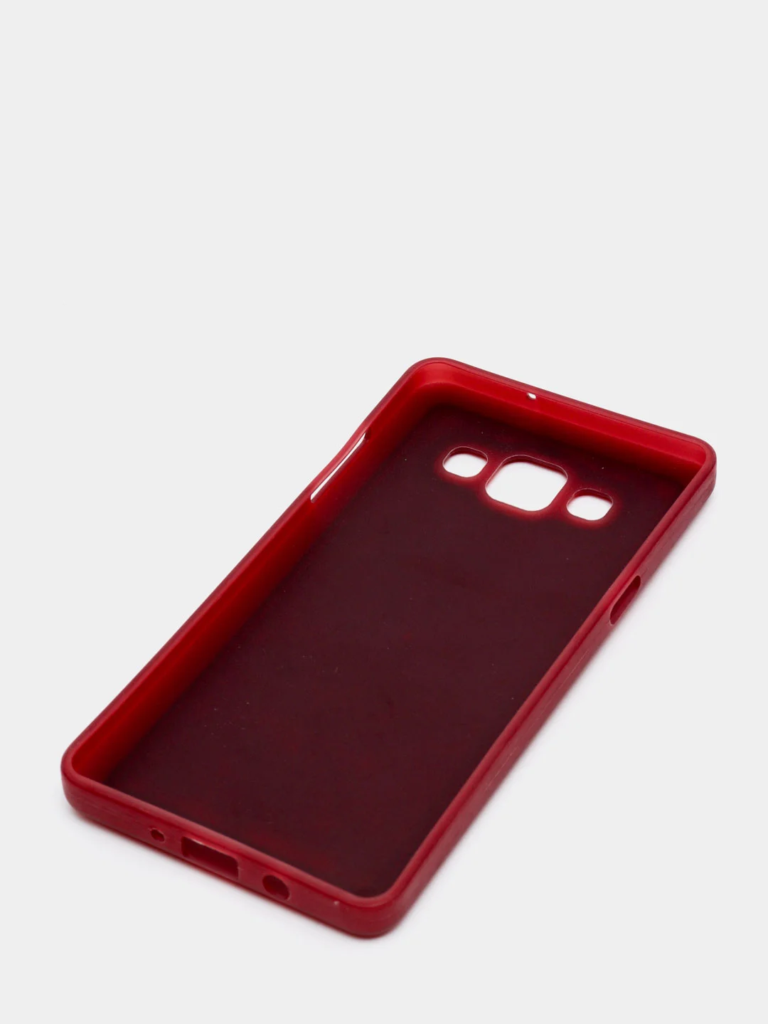 Багровый чехол силиконовый SAMSUNG A5 2015