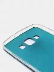 Голубой чехол силиконовый SAMSUNG A5 2015