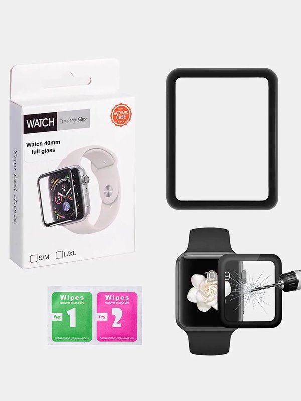 Защитное стекло 3D для Apple Watch