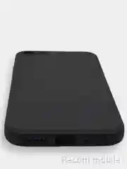 Черный чехол для iPhone 7, 8, SE 2020 матовый силиконовый с закрытым низом и бархатом внутри