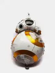 Оранжевый воздушный шар R2D2, космонавт единорог