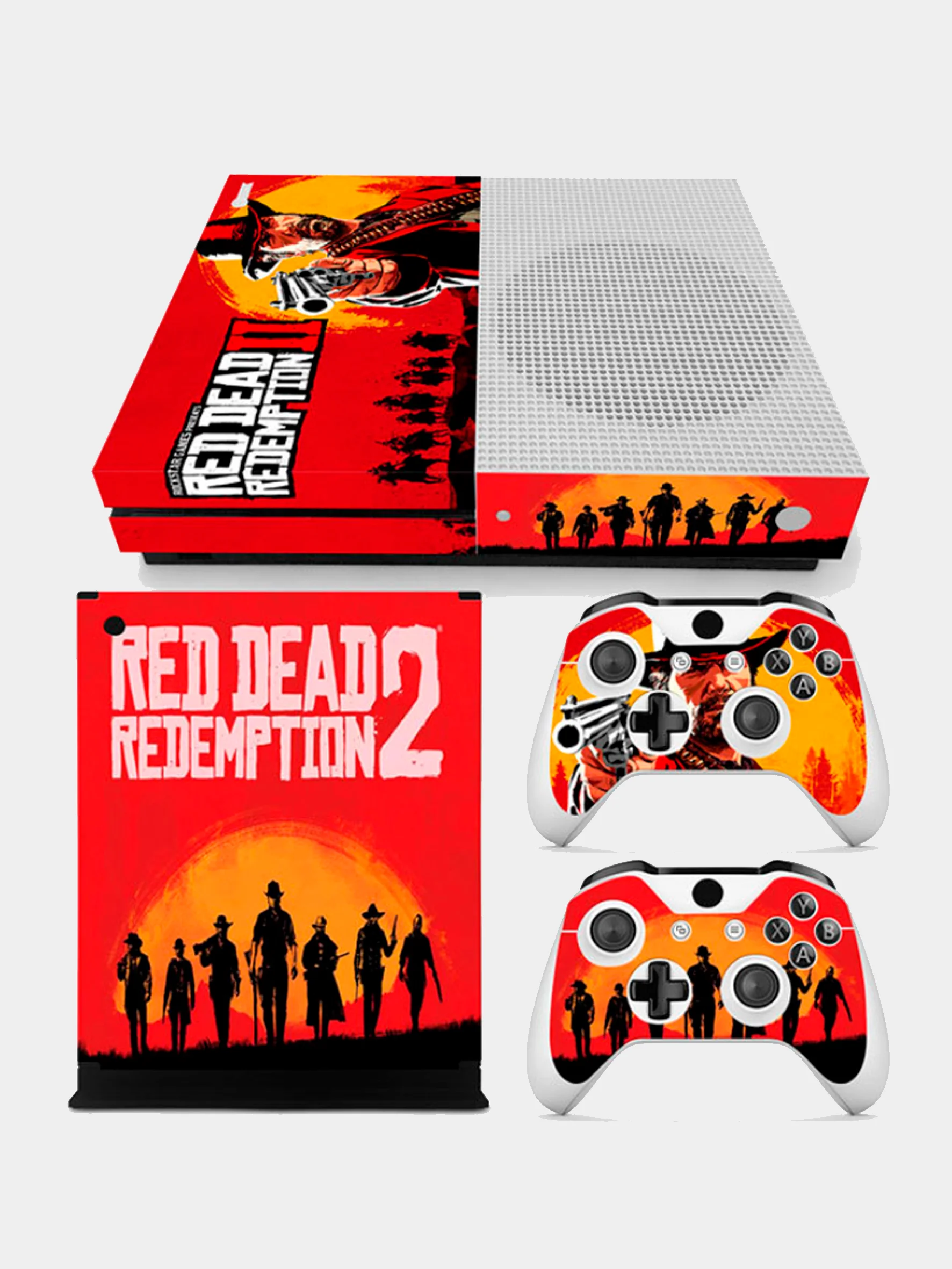 Красный наклейки для XBox One S