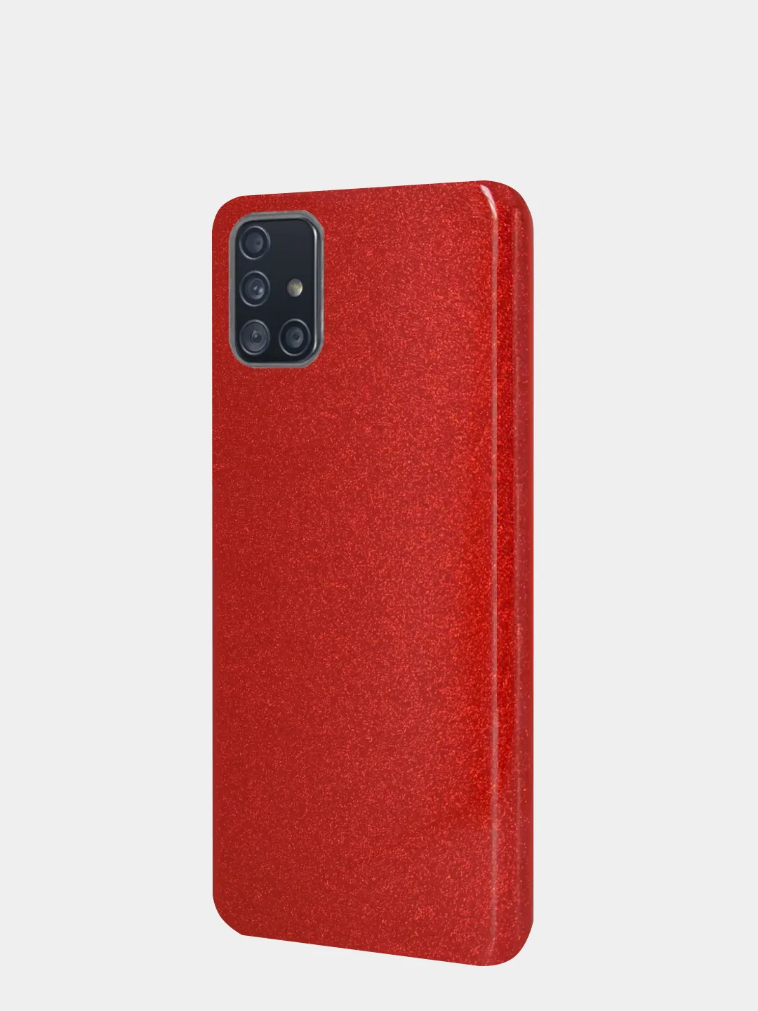 Красный чехол Samsung Galaxy A51 силиконовый
