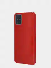 Красный чехол Samsung Galaxy A51 силиконовый