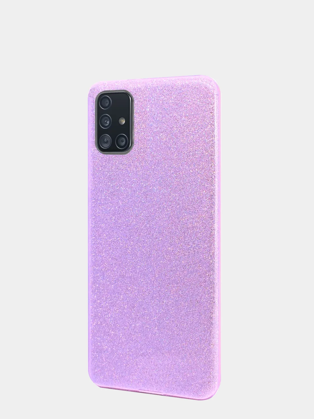 Лавандовый чехол Samsung Galaxy A51 силиконовый