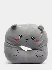 Серый подушка мягкая игрушка антистресс