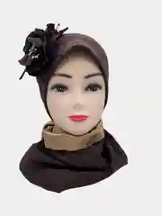 Шапка с хомутом демисезонная