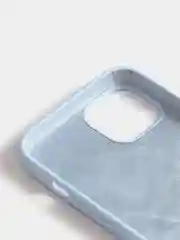 Светло-синий чехол Silicone Case для iPhone 13 с закрытым низом