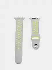 Серый ремешок для Apple Watch 3/4/5/6/7/8/9/SE