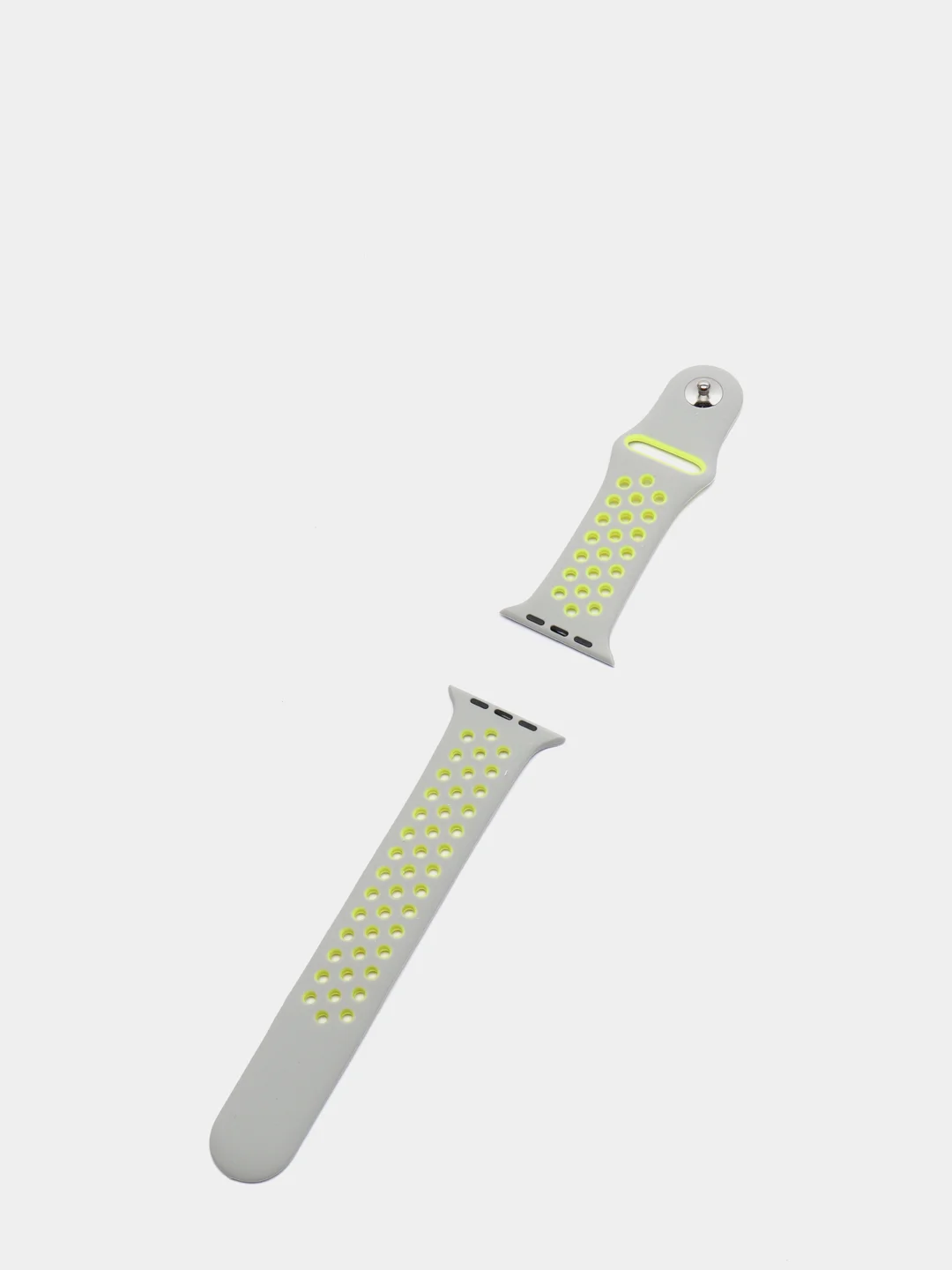 Серый ремешок для Apple Watch 3/4/5/6/7/8/9/SE
