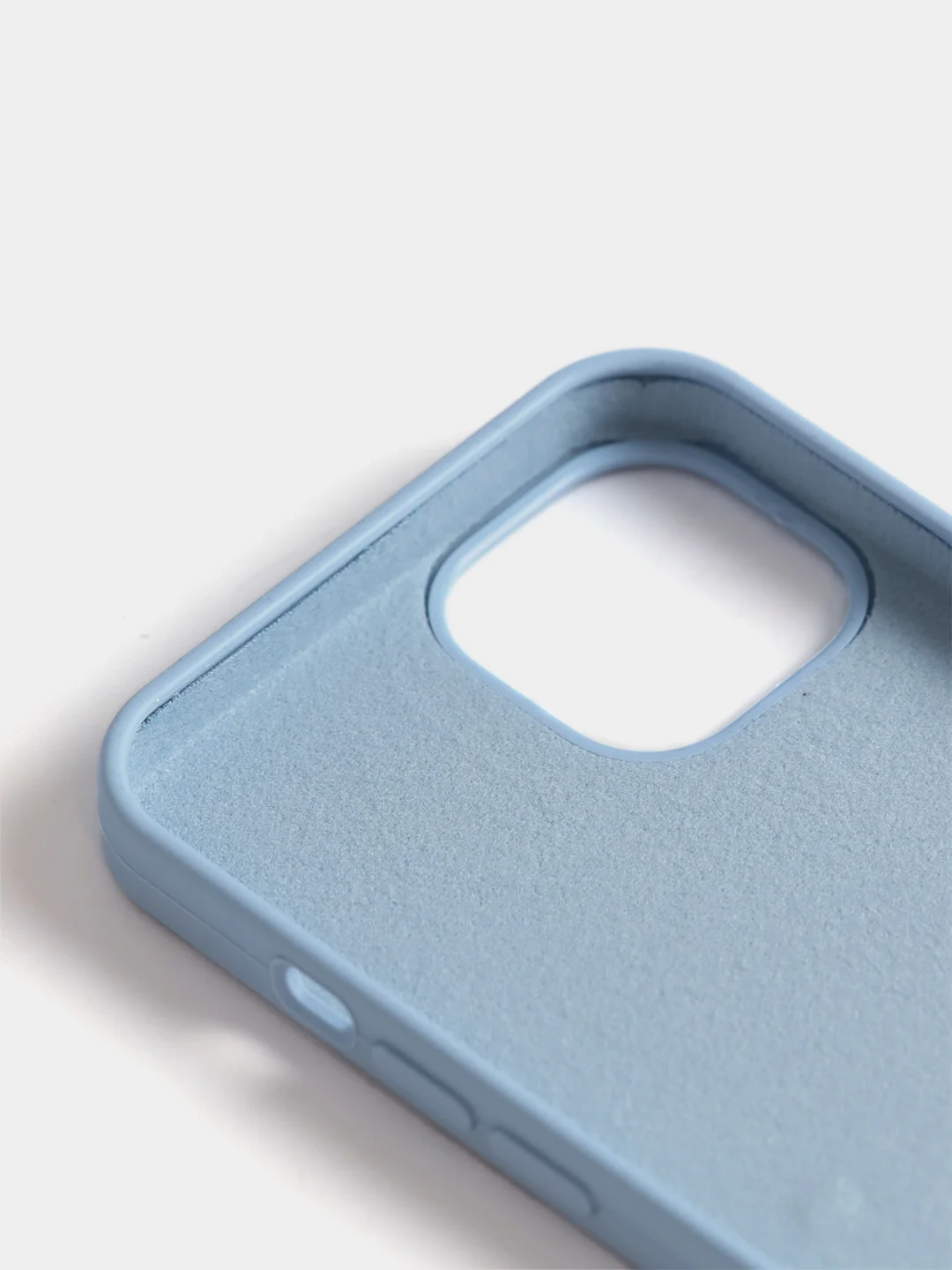 Ледяной чехол Silicone Case для iPhone 13 / 13 Pro / 13 Pro Max с открытым низом