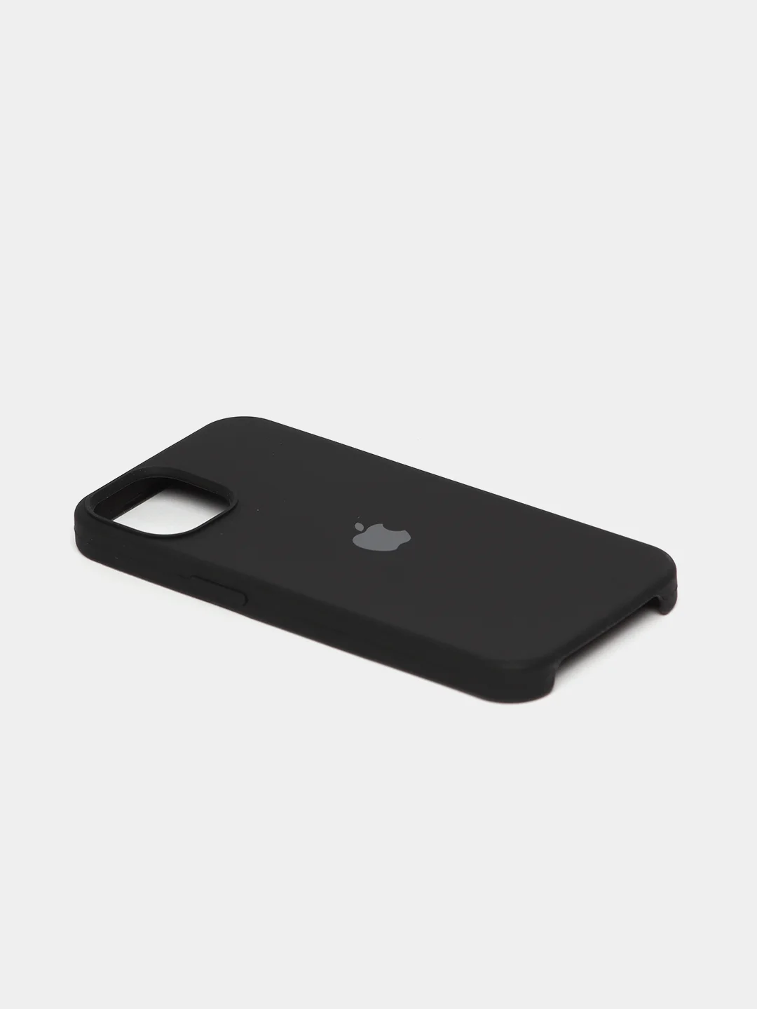Черный чехол Silicone Case для iPhone 13 / 13 Pro / 13 Pro Max с открытым низом