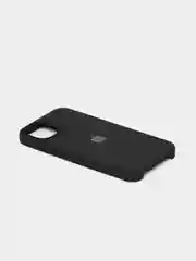 Черный чехол Silicone Case для iPhone 13 / 13 Pro / 13 Pro Max с открытым низом