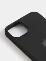 Черный чехол Silicone Case для iPhone 13 / 13 Pro / 13 Pro Max с открытым низом