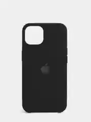 Черный чехол Silicone Case для iPhone 13 / 13 Pro / 13 Pro Max с открытым низом