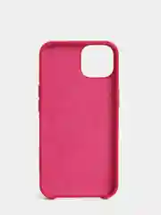 Тёмно-розовый чехол Silicone Case для iPhone 13 / 13 Pro / 13 Pro Max с открытым низом