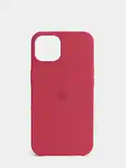 Тёмно-розовый чехол Silicone Case для iPhone 13 / 13 Pro / 13 Pro Max с открытым низом