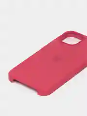 Тёмно-розовый чехол Silicone Case для iPhone 13 / 13 Pro / 13 Pro Max с открытым низом