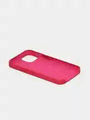 Тёмно-розовый чехол Silicone Case для iPhone 13 / 13 Pro / 13 Pro Max с открытым низом