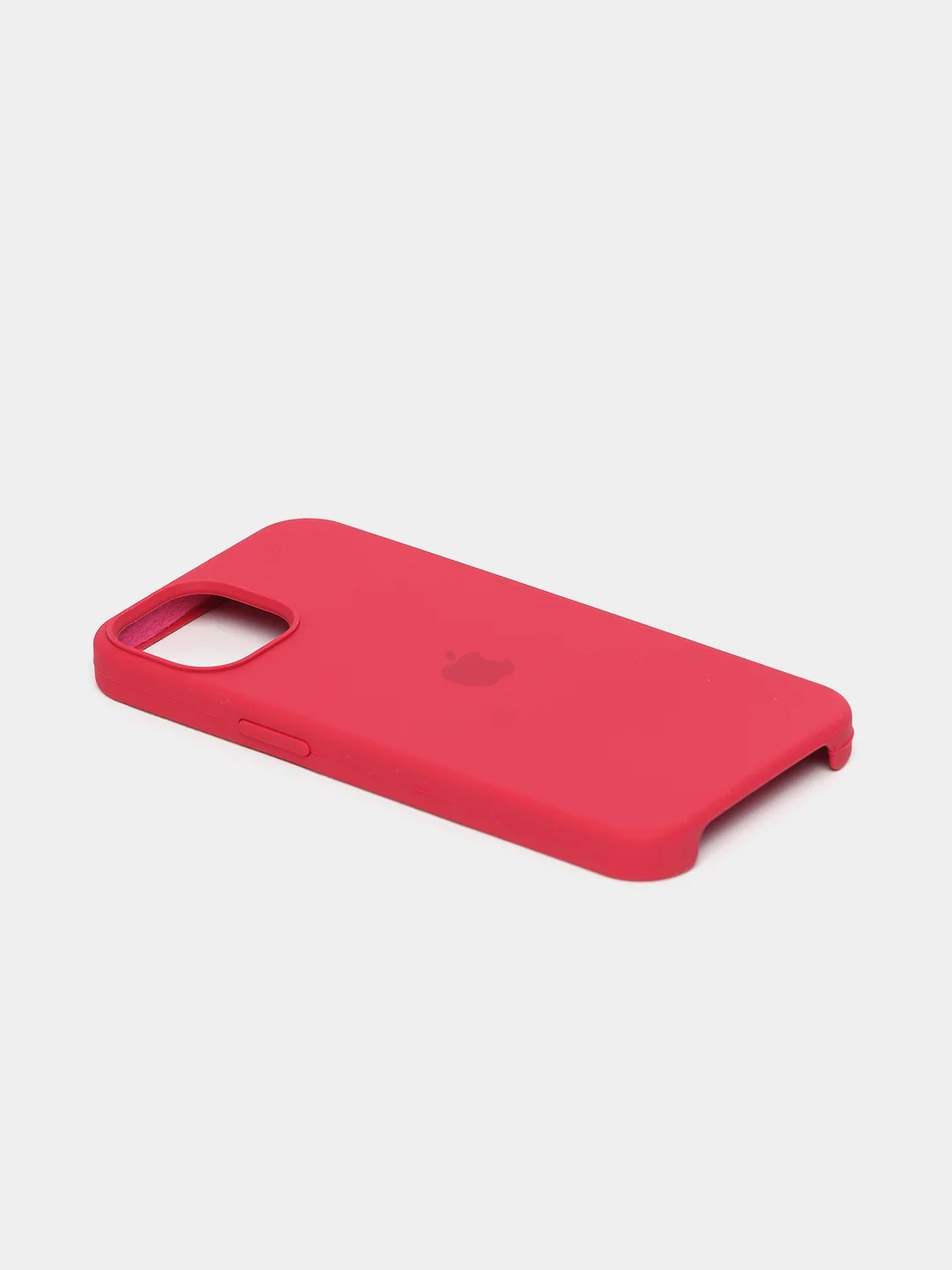 Тёмно-розовый чехол Silicone Case для iPhone 13 / 13 Pro / 13 Pro Max с открытым низом