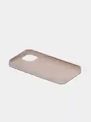 Бежевый меланж чехол Silicone Case для iPhone 13 / 13 Pro / 13 Pro Max с открытым низом