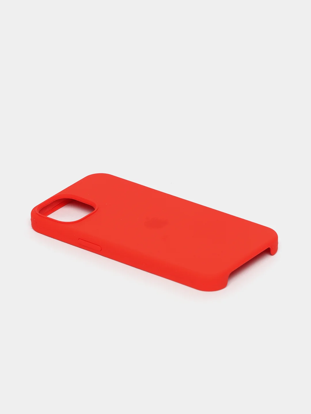 Красный чехол Silicone Case для iPhone 13 / 13 Pro / 13 Pro Max с открытым низом