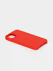 Красный чехол Silicone Case для iPhone 13 / 13 Pro / 13 Pro Max с открытым низом