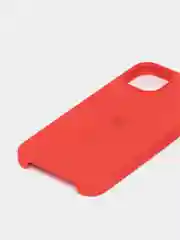 Красный чехол Silicone Case для iPhone 13 / 13 Pro / 13 Pro Max с открытым низом