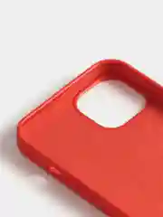 Красный чехол Silicone Case для iPhone 13 / 13 Pro / 13 Pro Max с открытым низом