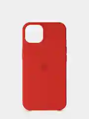 Красный чехол Silicone Case для iPhone 13 / 13 Pro / 13 Pro Max с открытым низом