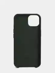 Тёмно-зелёный чехол Silicone Case для iPhone 13 / 13 Pro / 13 Pro Max с открытым низом