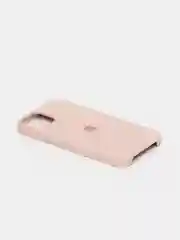 Кремовый чехол Silicone Case для iPhone 13 / 13 Pro / 13 Pro Max с открытым низом