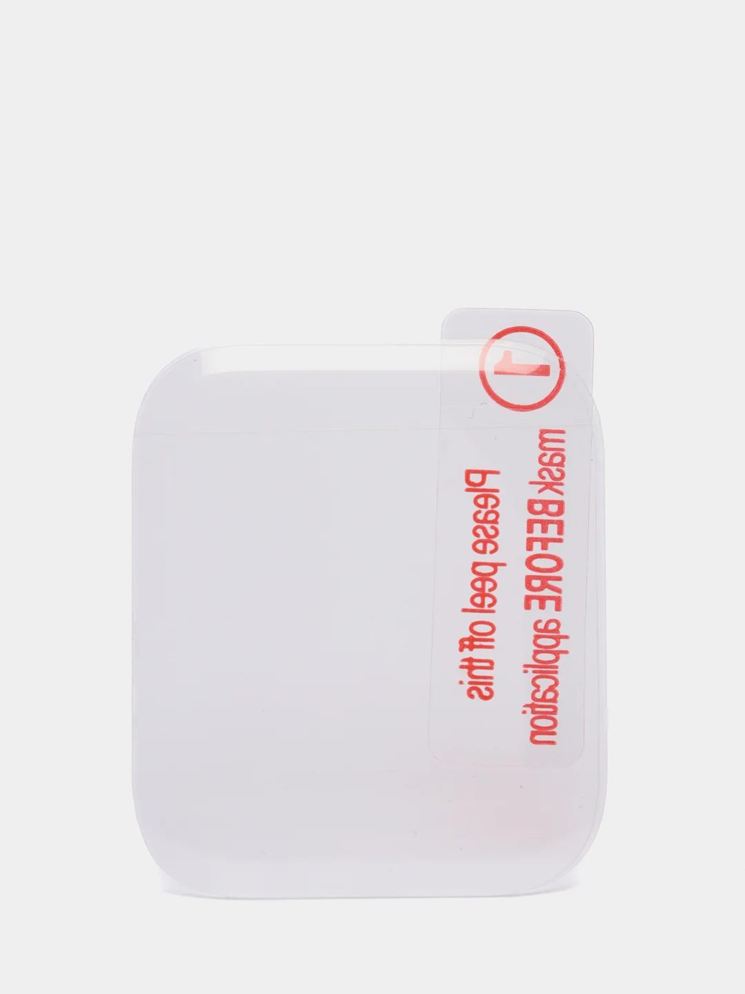 Защитное 3D стекло для Apple Watch 38/40/42/44 мм. (полная проклейка