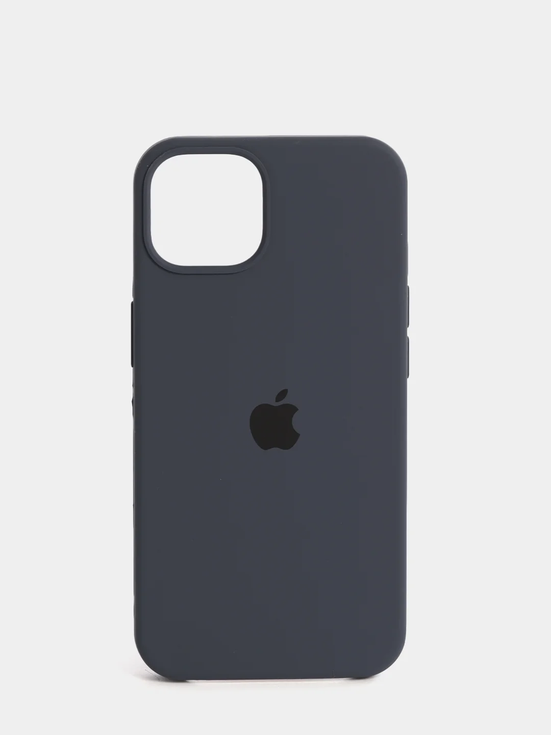 Синий меланж чехол Silicone Case для iPhone 13 / 13 Pro / 13 Pro Max с открытым низом