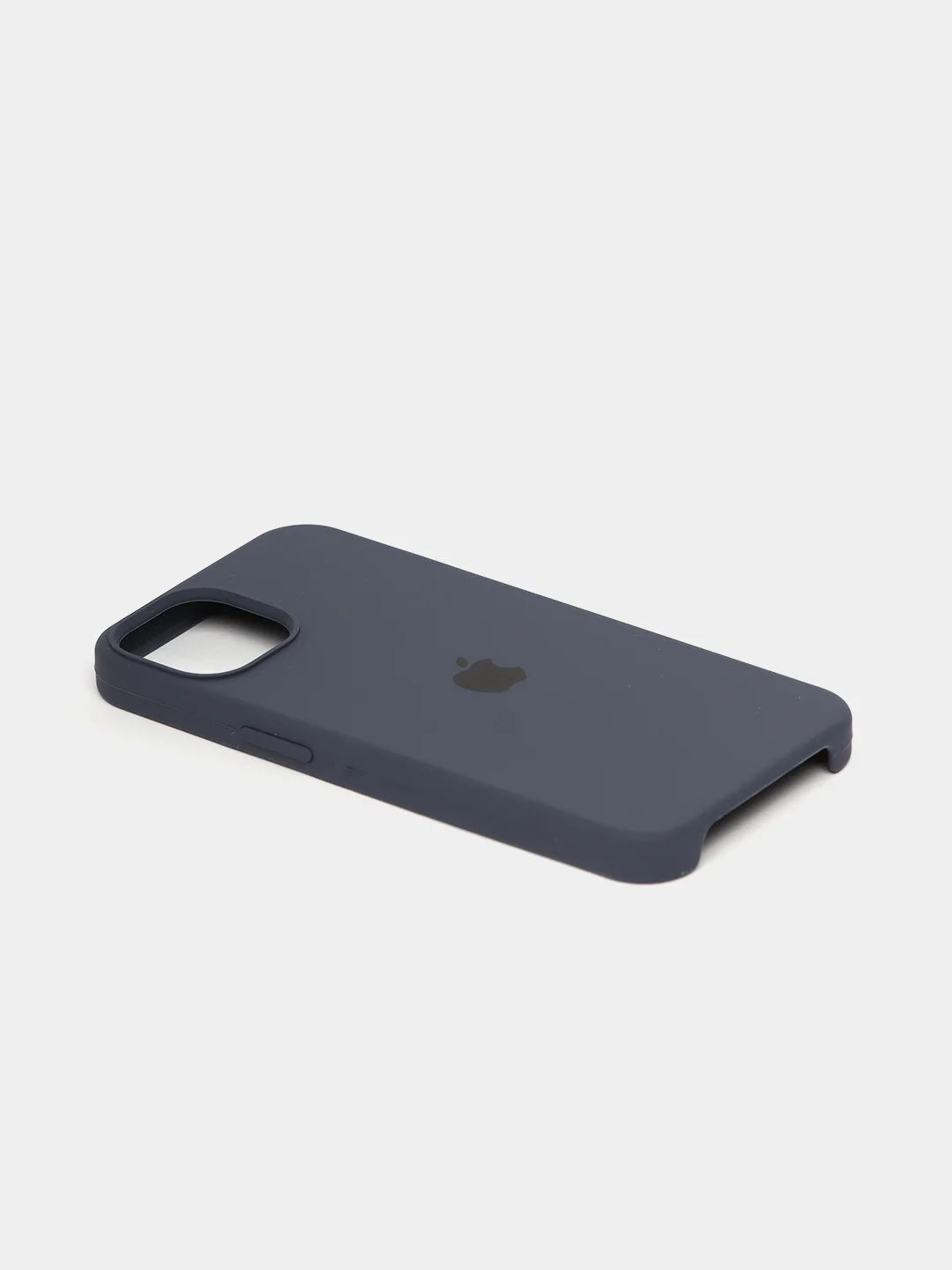 Синий меланж чехол Silicone Case для iPhone 13 / 13 Pro / 13 Pro Max с открытым низом