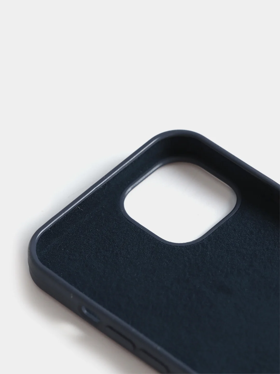 Синий меланж чехол Silicone Case для iPhone 13 / 13 Pro / 13 Pro Max с открытым низом