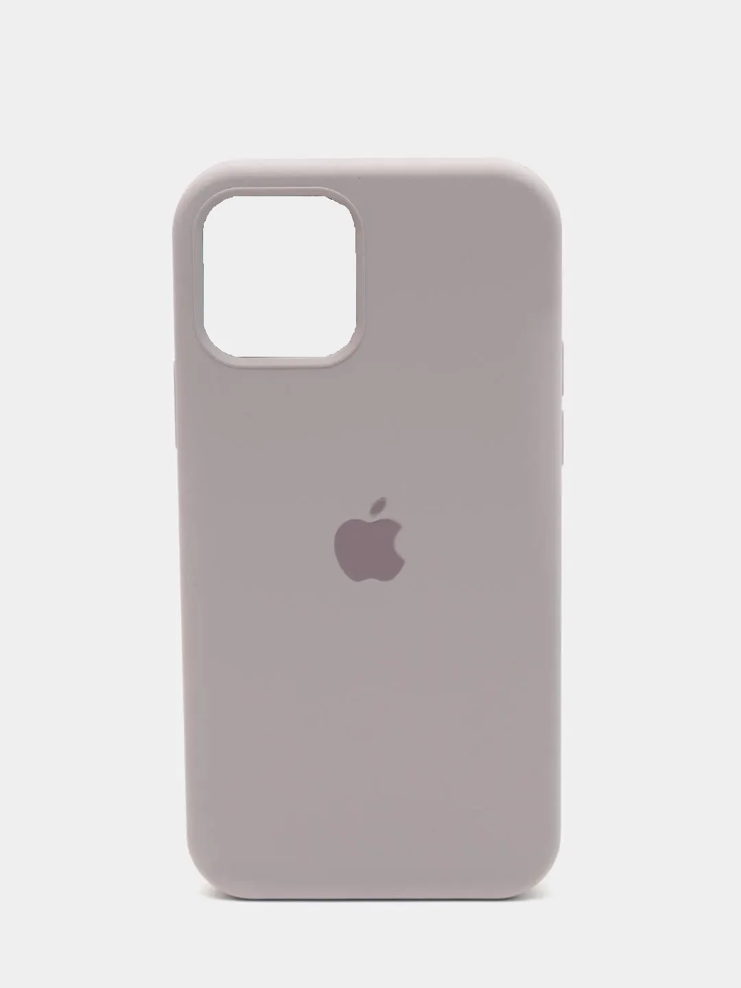 Серебряный чехол для iPhone 12 / 12 Pro (6.1") Силиконовый