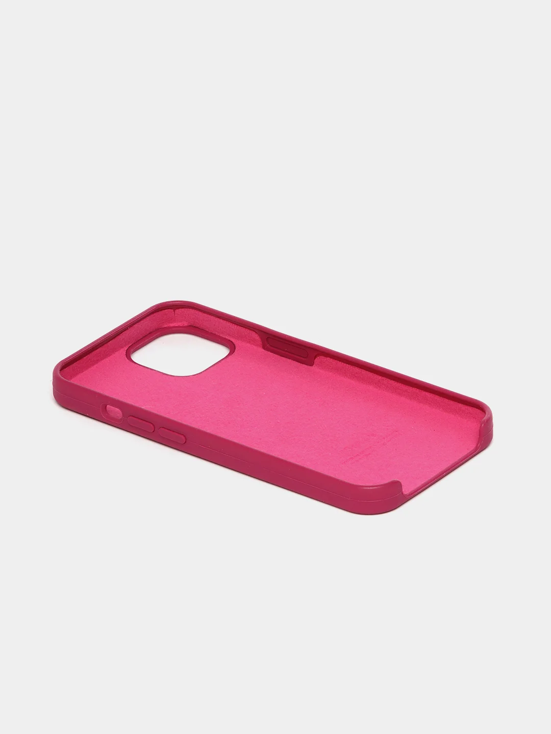 Багровый чехол Silicone Case для iPhone 13 / 13 Pro / 13 Pro Max с открытым низом