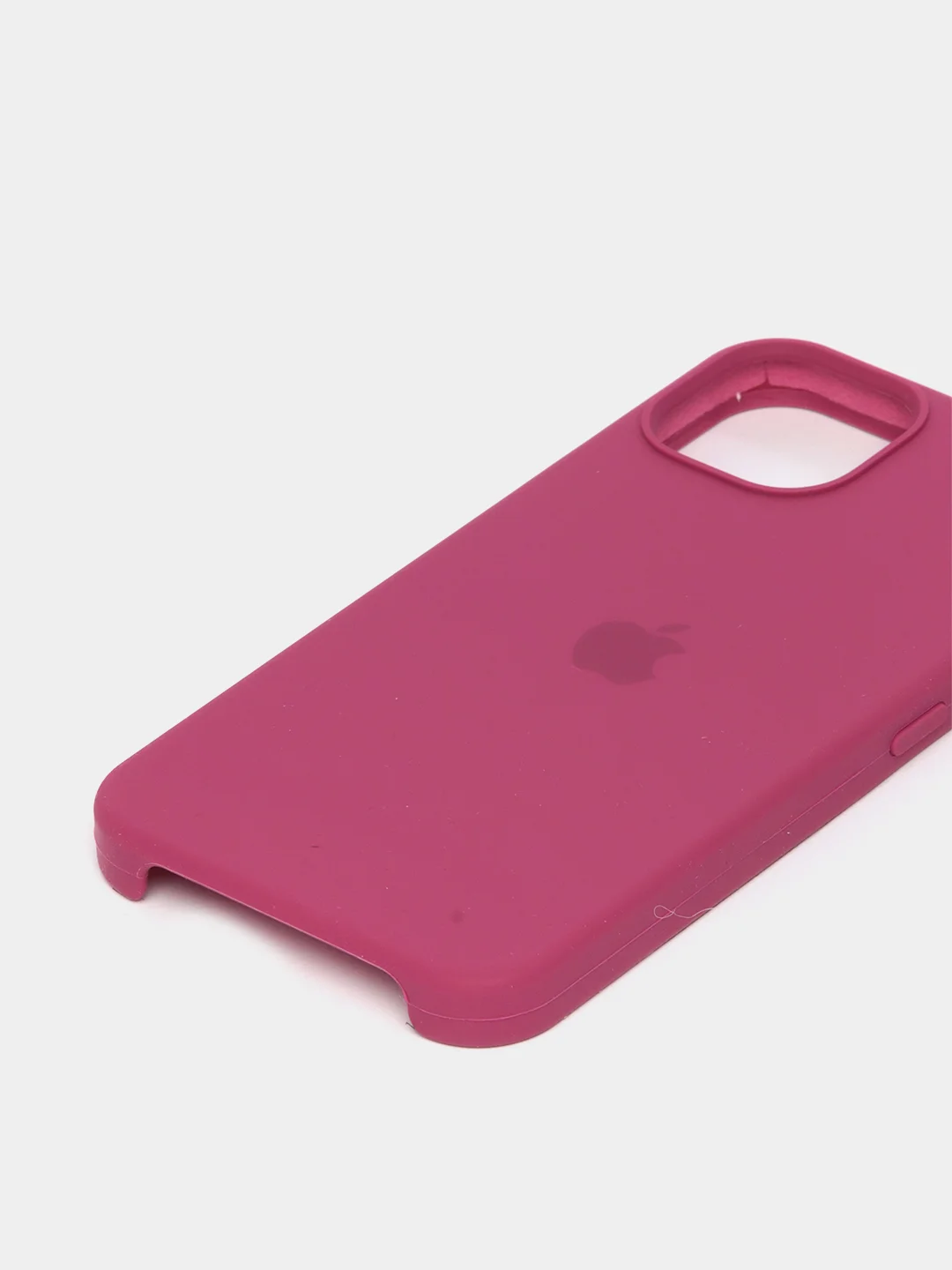 Багровый чехол Silicone Case для iPhone 13 / 13 Pro / 13 Pro Max с открытым низом