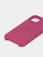 Багровый чехол Silicone Case для iPhone 13 / 13 Pro / 13 Pro Max с открытым низом