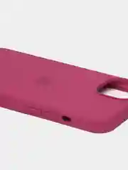 Багровый чехол Silicone Case для iPhone 13 / 13 Pro / 13 Pro Max с открытым низом