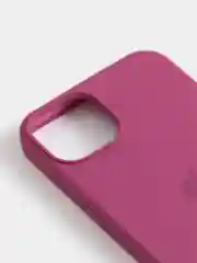 Багровый чехол Silicone Case для iPhone 13 / 13 Pro / 13 Pro Max с открытым низом