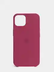 Багровый чехол Silicone Case для iPhone 13 / 13 Pro / 13 Pro Max с открытым низом