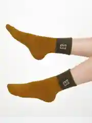 Бордовый носки женские, средней длины, махровые