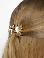 Желтый заколка краб